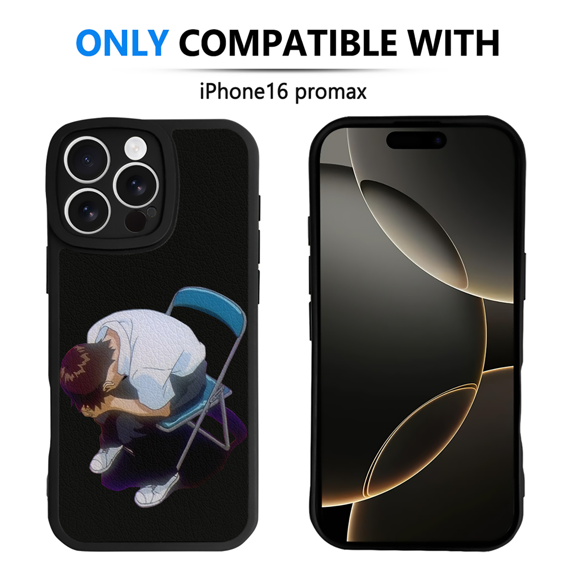 （画像用） EVA 新世紀エヴァンゲリオン 【iPhone 16シリーズ対応】シリコンスマホケース（レザー調） 材質：シリコン